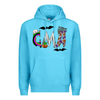 Ocean Blue cma Premium Hoodie - CowhideDigitalArt