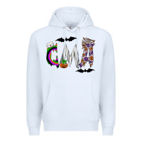 White cma Premium Hoodie - CowhideDigitalArt