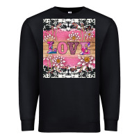 Black v.d love and lotus tumbler Premium Sweatshirt - AdoDesignShop