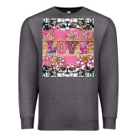 Charcoal Heather v.d love and lotus tumbler Premium Sweatshirt - AdoDesignShop