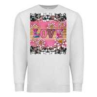 Oatmeal Heather v.d love and lotus tumbler Premium Sweatshirt - AdoDesignShop