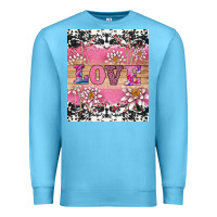 Ocean Blue v.d love and lotus tumbler Premium Sweatshirt - AdoDesignShop