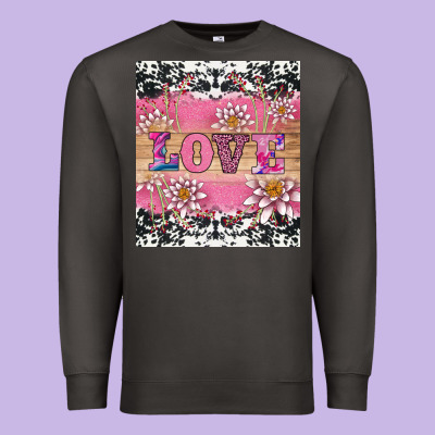 V.d Love And Lotus Tumbler Premium Sweatshirt Designed By Adodesignshop