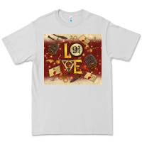 Dove Grey wizard love Premium Tee - TumblerDesignByShophia