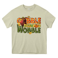 Mossy Gobble till you wobble turkey thanksgiving Heavy Core Tee - NancyCooperArtShop