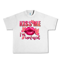 Lunar Rock Kiss me i'm so confused Valentine's Day Urban Heavy Tee - FaDigitalArtStudio