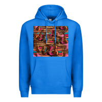 True Royal valentines day violin and cowboy boots country music Premium Hoodie - Jasminsmagicworld