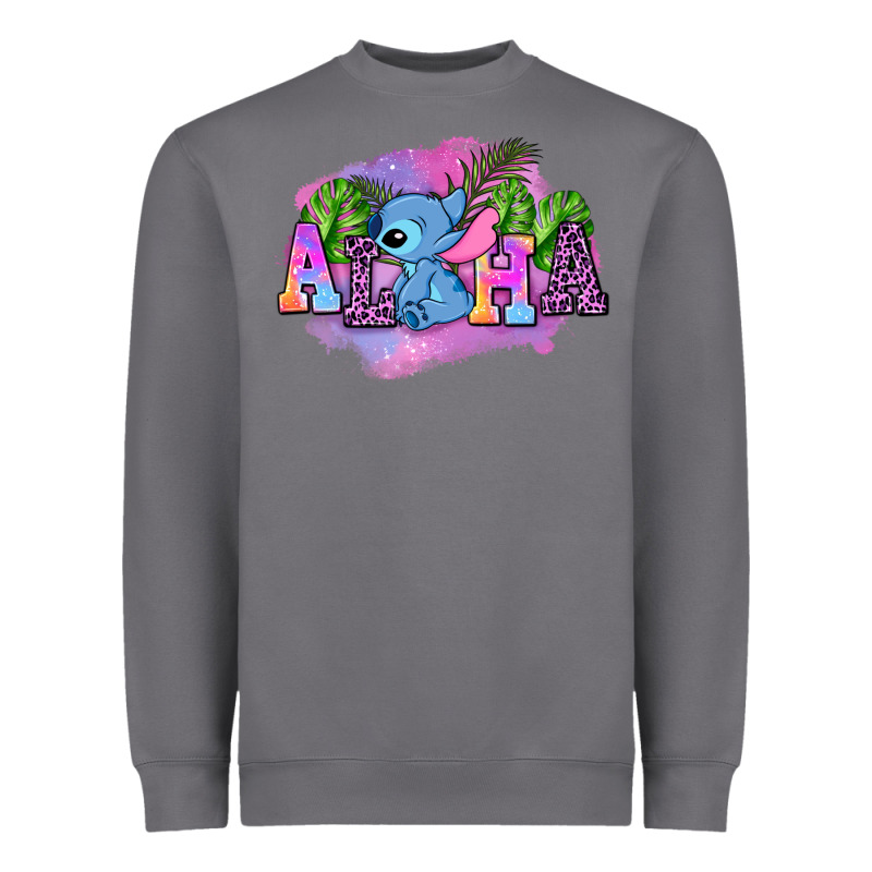 Aloha Stitch Heavyweight Sweatshirt by AdoDesignShop | Teevron