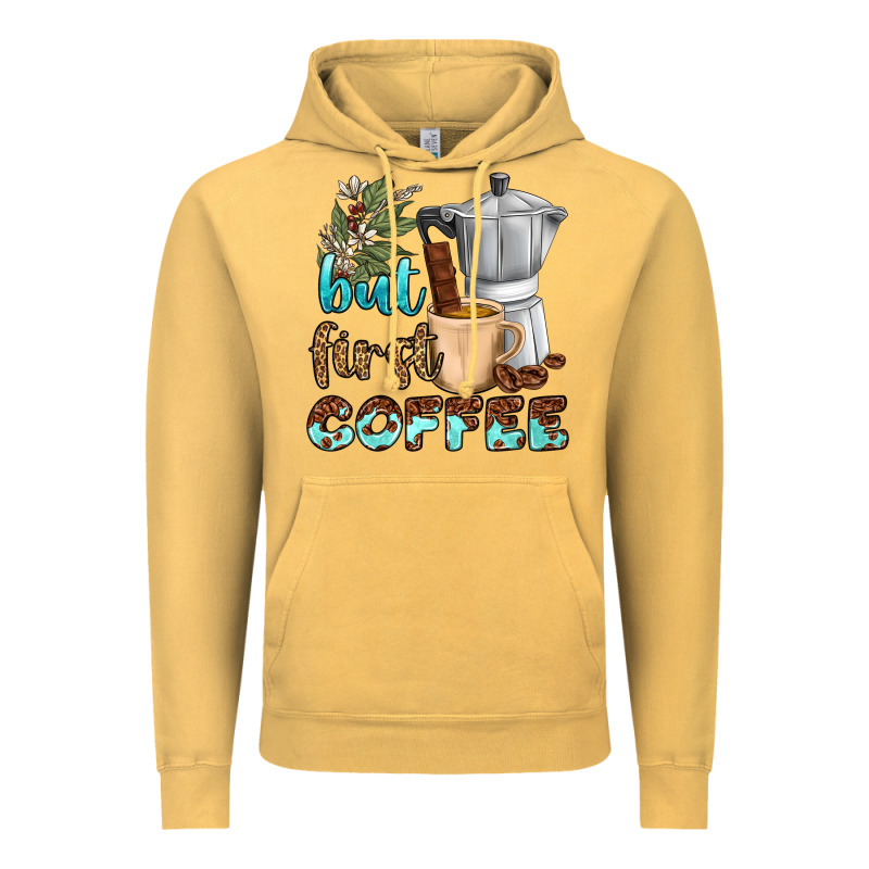 Coffee Cups But First Coffee Bbs Vintage Hoodie by BundleAndBundleShop | Teevron