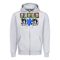 Proud Dad Zipper Hoodie | Teevron