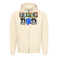 Sandshell proud dad Zipper Hoodie - AdoDesignShop