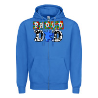 True Royal proud dad Zipper Hoodie - AdoDesignShop