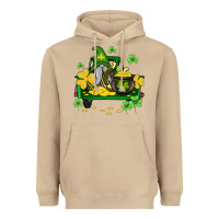 Mushroom st patricks truck and gnome Heavyweight Hoodie - AdoDesignShop