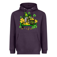 Plum st patricks truck and gnome Heavyweight Hoodie - AdoDesignShop