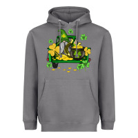 Storm st patricks truck and gnome Heavyweight Hoodie - AdoDesignShop
