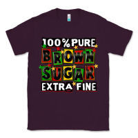 Plum 100 pure brown sugar extra fine Classic Tee - CowGirlArtShop