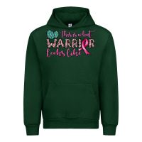 Forest Green this is what warrior looks like Urban Hoodie - JahusDesignShop