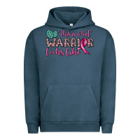 Pigment Midnight Navy this is what warrior looks like Urban Hoodie - JahusDesignShop