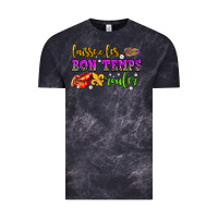 Cloud Black laissez les bon temps rouler olivia  (1) Vintage Tee - OliviaCreatesArt