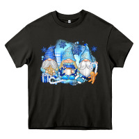 Asphalt snowman gnome Heavy Core Tee - texasbilliewilder