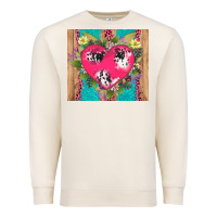 Sandshell v.d cow and heart Premium Sweatshirt - AdoDesignShop