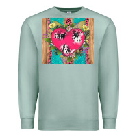 Seafoam v.d cow and heart Premium Sweatshirt - AdoDesignShop