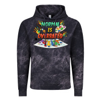 Cloud Black Normal Is Overrated Vintage Hoodie - FaDigitalArtStudio