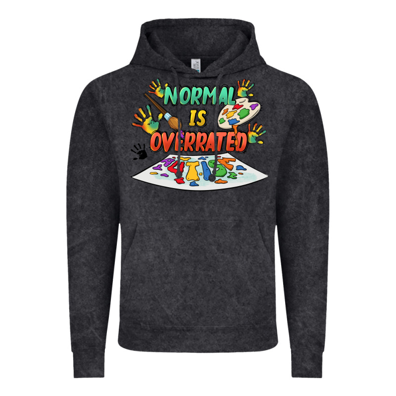 Normal Is Overrated Vintage Hoodie by FaDigitalArtStudio | Teevron