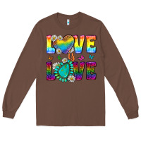 Chestnut Western Love LGBTQ Tumbler Long Sleeve Tee - BundleAndBundleShop