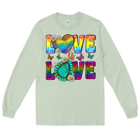 Matcha Western Love LGBTQ Tumbler Long Sleeve Tee - BundleAndBundleShop