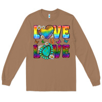Toasted Coconut Western Love LGBTQ Tumbler Long Sleeve Tee - BundleAndBundleShop