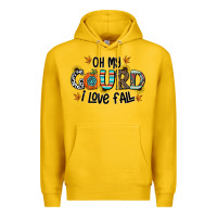 Lemon oh my gourd i love fall Premium Hoodie - CowhideDigitalArt
