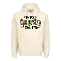 Tofu oh my gourd i love fall Premium Hoodie - CowhideDigitalArt