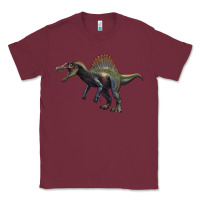 Burgundy spinosaurus Classic Tee - Artiststas