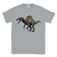 Heather Grey spinosaurus Classic Tee - Artiststas