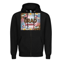 Black grad squad Zipper Hoodie - AdoDesignShop