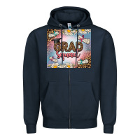 Navy grad squad Zipper Hoodie - AdoDesignShop