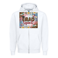 White grad squad Zipper Hoodie - AdoDesignShop