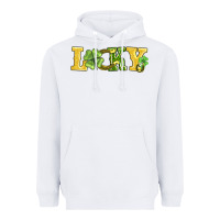 White lucky horseshoe and four leaf clover Heavyweight Hoodie - AdoDesignShop