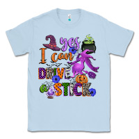 Dusty Blue yes i can drive a stick Classic Tee - CowGirlArtShop