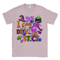 Lilac yes i can drive a stick Classic Tee - CowGirlArtShop
