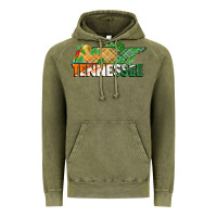 Vintage Olive tennessee map st patrick's day Vintage Hoodie - FaDigitalArtStudio