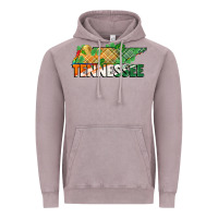 Vintage Zinc tennessee map st patrick's day Vintage Hoodie - FaDigitalArtStudio