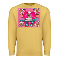 Antique Gold v.d gnome and lotus tumbler Premium Sweatshirt - AdoDesignShop