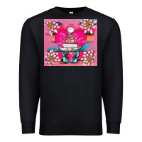 Black v.d gnome and lotus tumbler Premium Sweatshirt - AdoDesignShop