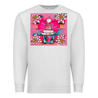 Oatmeal Heather v.d gnome and lotus tumbler Premium Sweatshirt - AdoDesignShop