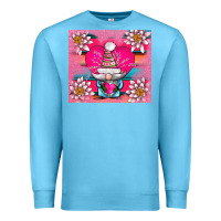 Ocean Blue v.d gnome and lotus tumbler Premium Sweatshirt - AdoDesignShop