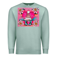 Seafoam v.d gnome and lotus tumbler Premium Sweatshirt - AdoDesignShop