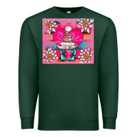 Sports Green v.d gnome and lotus tumbler Premium Sweatshirt - AdoDesignShop