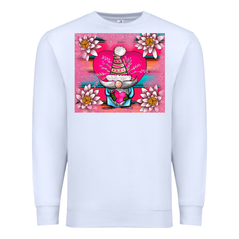 V.d Gnome And Lotus Tumbler Premium Sweatshirt by AdoDesignShop | Teevron